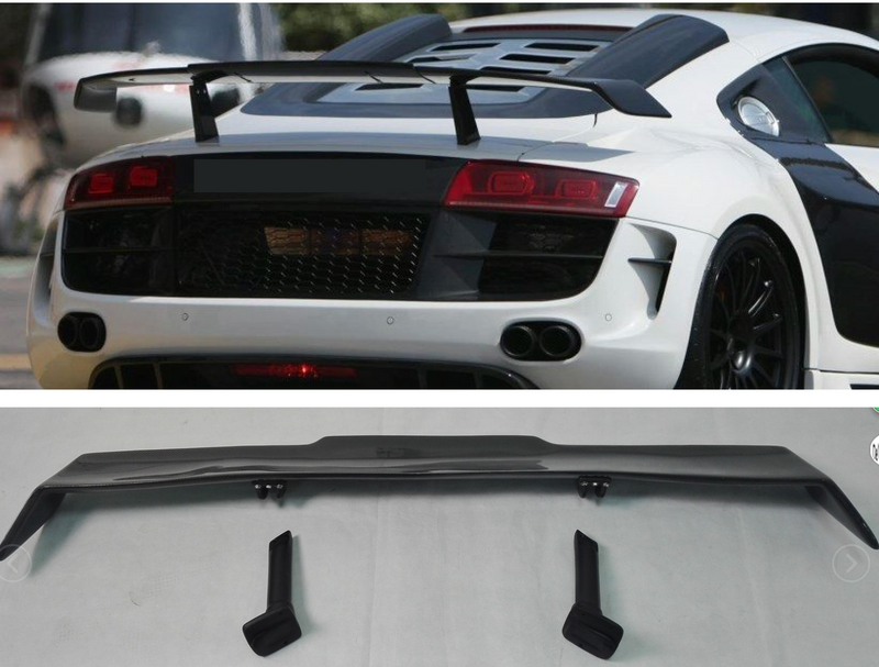 CARBON FIBER TRUNK SPOILER FOR AUDI R8 TYPE 42 2007 - 2015 | GT STYLE