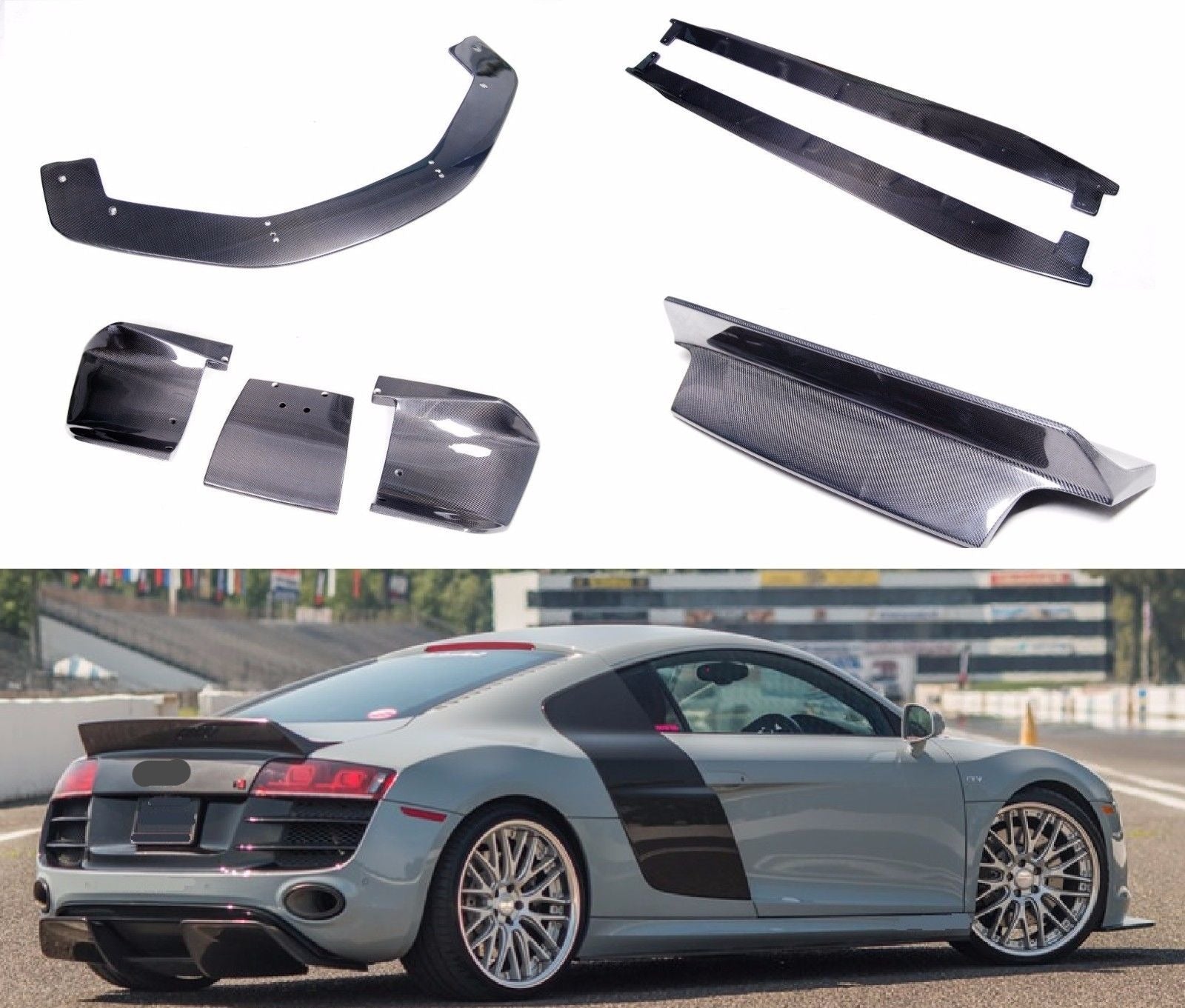 Body Kit L-Style For Audi R8 2007 - 2015