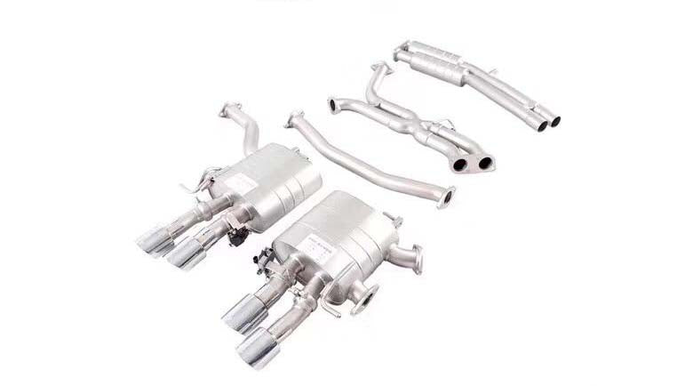 VALVED EXHAUST CATBACK MUFFLER for Audi A7 3.0T 2019+