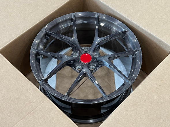 BBS FI-R We manufacture premium quality forged wheels rims for   BMW M5 F90 LCI in any design, size, color.  Wheels size:  Front 20 x 9.5 ET 28  Rear 20 x 10.5 ET 28  PCD: 5 X 112  CB: 66.6  Forged wheels can be produced in any wheel specs by your inquiries and we can provide our specs