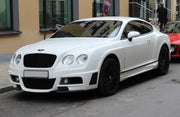 BODY KIT for BENTLEY CONTINENTAL GT 2003-2011

Set includes:

Front Bumper
Fog Lamps
Side Skirts
Rear Bumper
Stop Signal Light for the Rear Bumper

Trunk Spoiler

Material: Fiberglass.

NOTE: Professional installation is required.