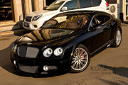 BODY KIT for BENTLEY CONTINENTAL GT 2003-2011

Set includes:

Front Bumper
Fog Lamps
Side Skirts
Rear Bumper
Stop Signal Light for the Rear Bumper

Trunk Spoiler

Material: Fiberglass.

NOTE: Professional installation is required.