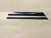 CARBON FIBER SIDE SKIRTS ADD ONS for BENTLEY CONTINENTAL GT GTC 2011 - 2018