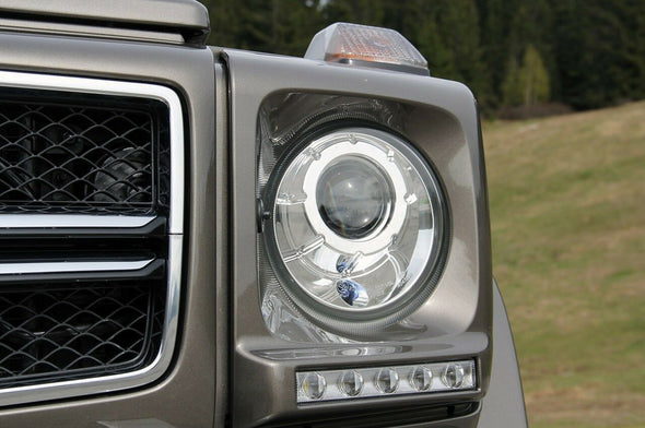 for Mercedes Benz G Class W463 BI xenon HELLA Headlights Headlamp G500 G63