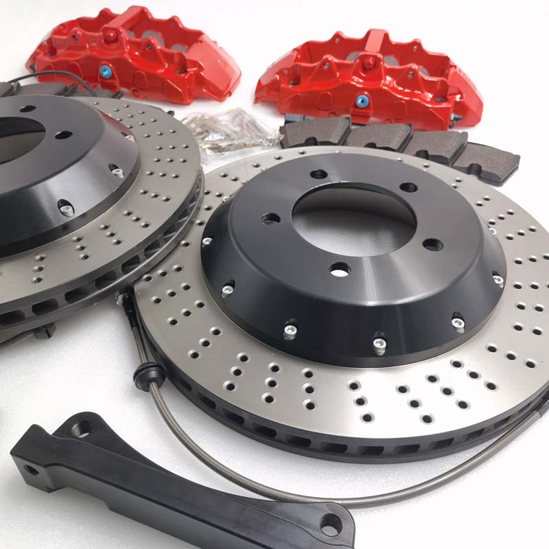 Front Brake Rotors & Ceramic Pads Kit For 2010-2015 Chevy Camaro - 12.64'' Rotors, 5-Lug, Vented, 10 Year Warranty