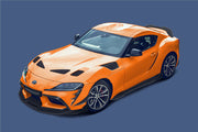 BKSS CARBON BODY KIT FOR TOYOTA SUPRA A90 2019+  Set include:  Front Lip Rear Diffuser Side Skirts Material: Carbon Fiber  Note: Professional installation is required