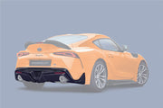 BKSS CARBON BODY KIT FOR TOYOTA SUPRA A90 2019+  Set include:  Front Lip Rear Diffuser Side Skirts Material: Carbon Fiber  Note: Professional installation is required