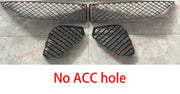 Black front bumper lower mesh grille kit for Bentley Continental GT V8 W12 2018+
