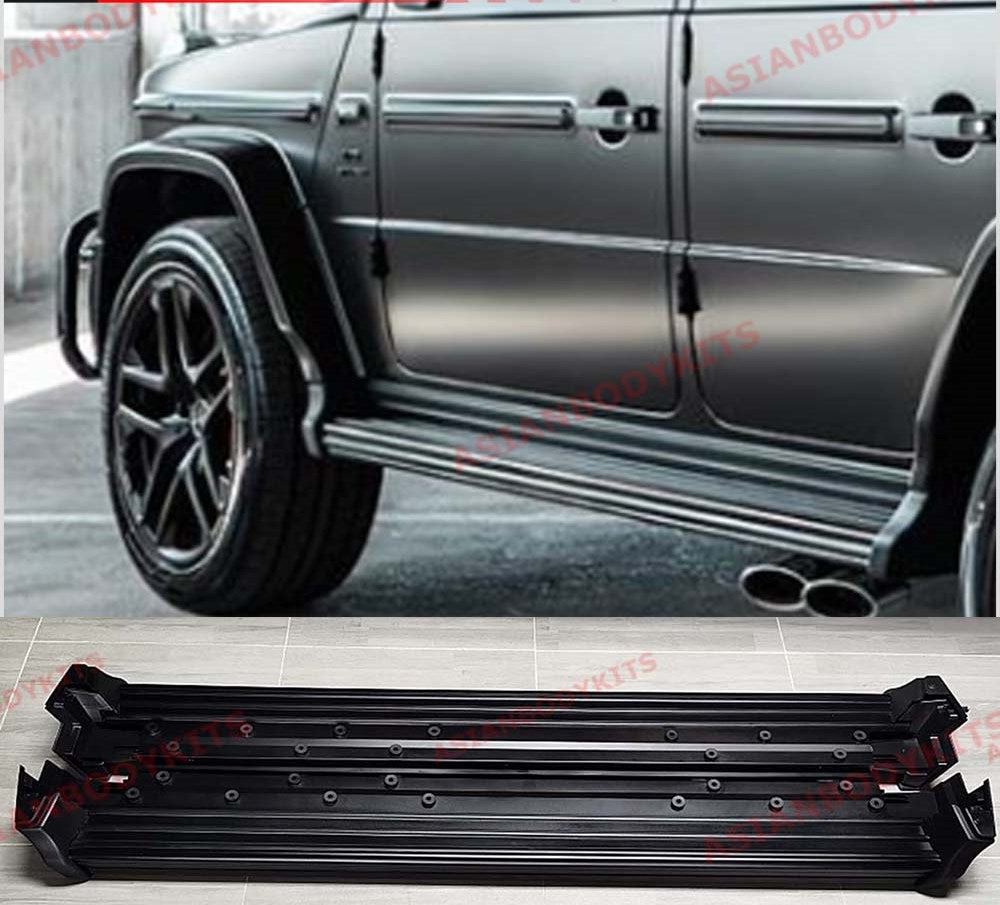 BLACK SIDE STEP RUNING BOARDS for MERCEDES BENZ G Class W463A W464 G63 2018+