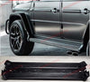 BLACK SIDE STEP RUNING BOARDS for MERCEDES BENZ G Class W463A W464 G63 2018+