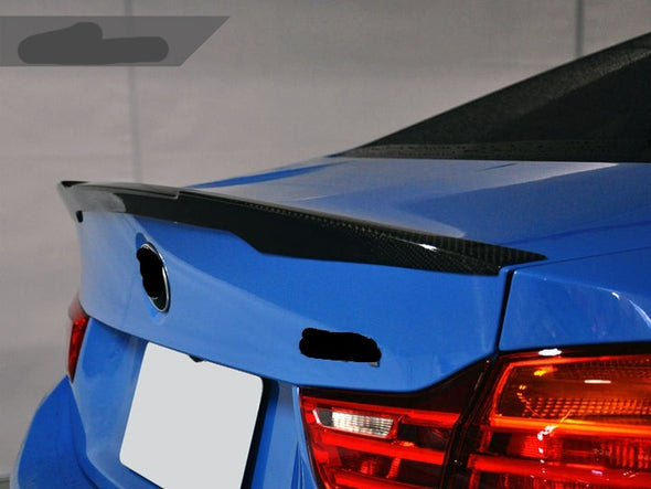 Dry Carbon Rear Spoiler For M4 F82 F83  Set include:    Rear Spoiler Material: Dry Carbon NOTE: Professional installation is required