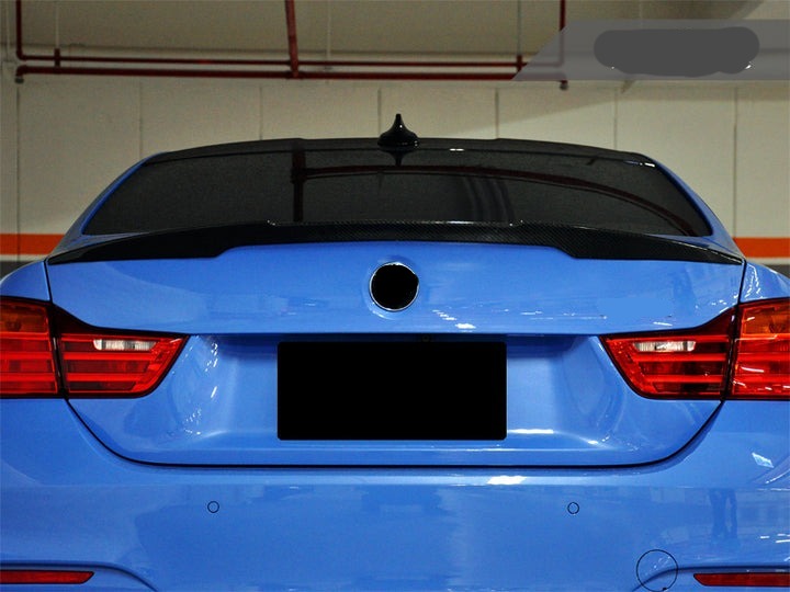Dry Carbon Rear Spoiler For M4 F82 F83  Set include:    Rear Spoiler Material: Dry Carbon NOTE: Professional installation is required