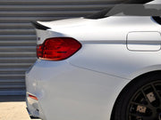 Dry Carbon Rear Spoiler For M4 F82 F83  Set include:    Rear Spoiler Material: Dry Carbon NOTE: Professional installation is required