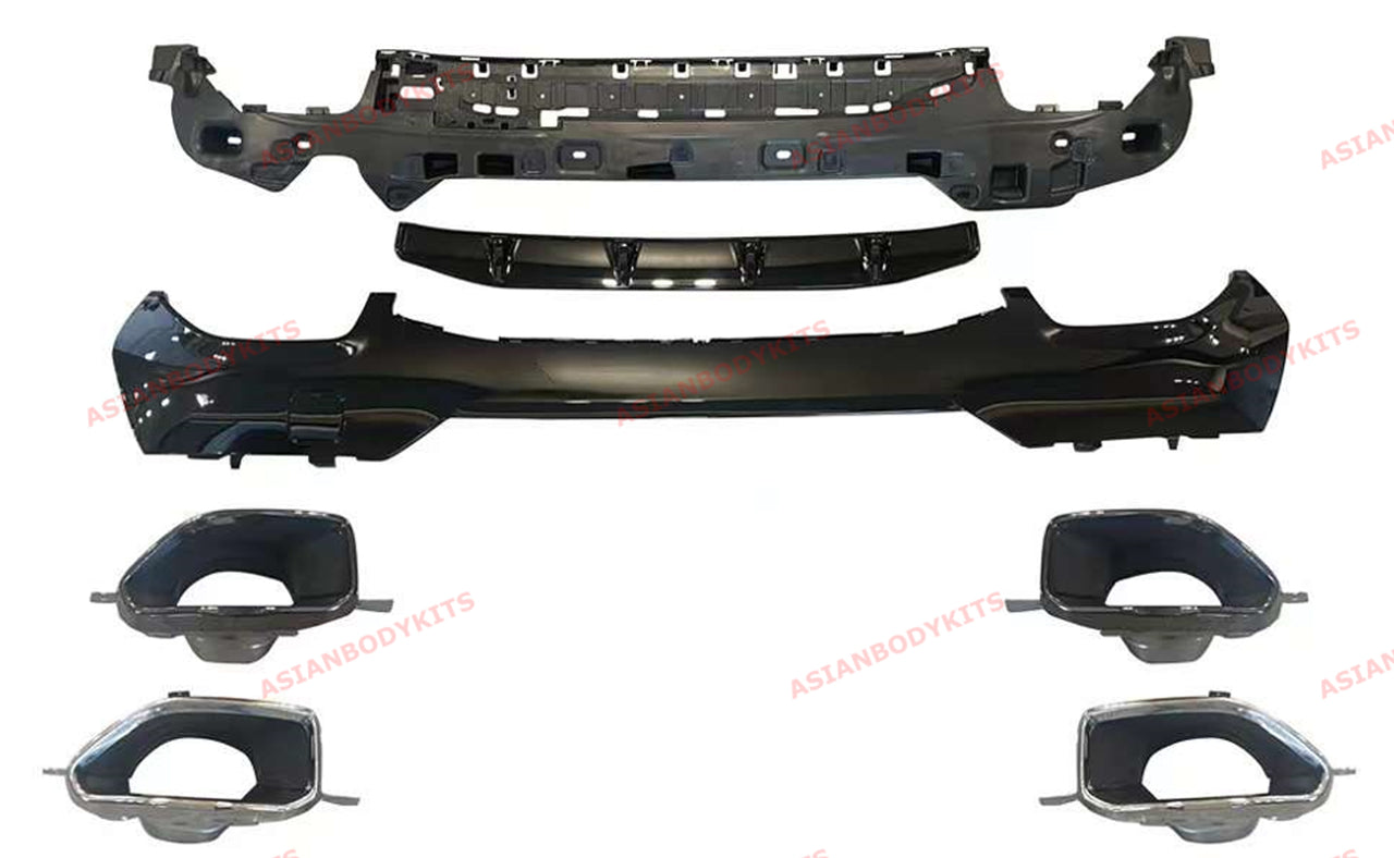 BMW-4-REAR-DIFFUSER-BODY-KIT-PARTS-G22-2020-NEW-EXHAUST-TIPS