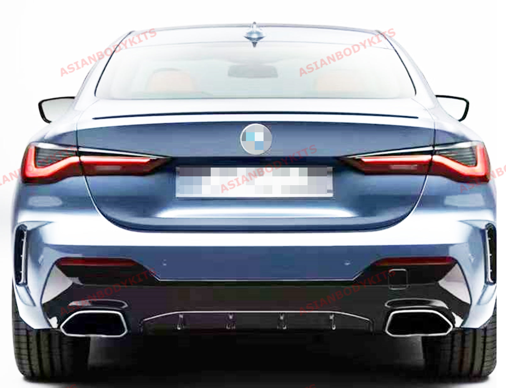 BMW-4-REAR-DIFFUSER-BODY-KIT-PARTS-G22-2020-NEW-EXHAUST-TIPS