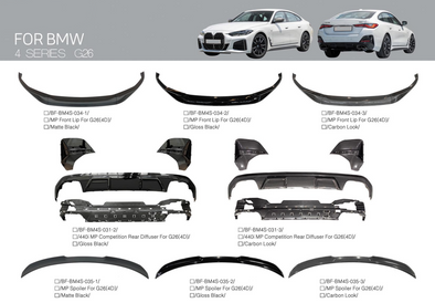 Body Kit Parts For BMW 4 Series G26 2020+
