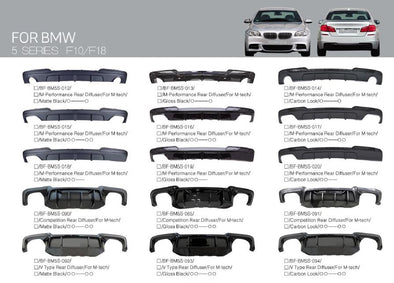 BODY KIT PARTS FOR BMW 5 SERIES F10 | F18 M5