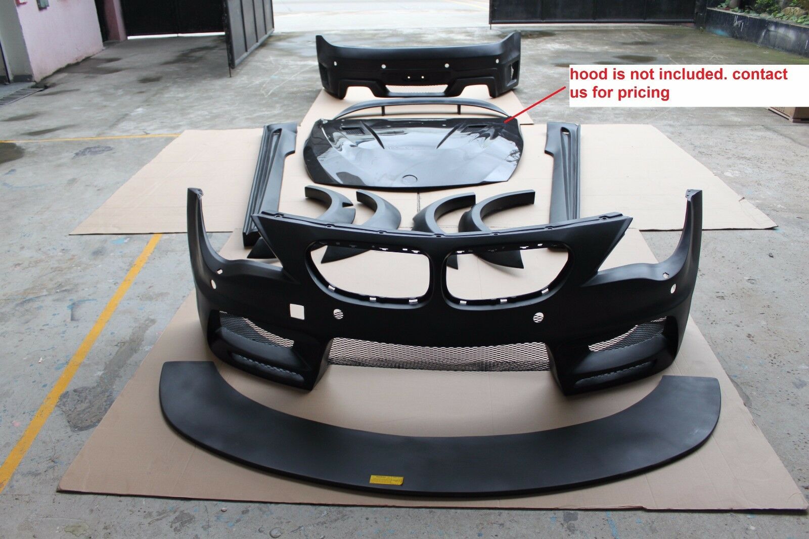WIDE BODY KIT FOR BMW 6 SERIES E63 E64 M6 630i 645i 650i 2003 2010 wide-body-kit-for-bmw-6-series-e63-e64-m6-630i-645i-650i-2003-2010
