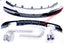 PERF style kit for BMW F30 3 series with M-Tech OEM kit. Set include:
