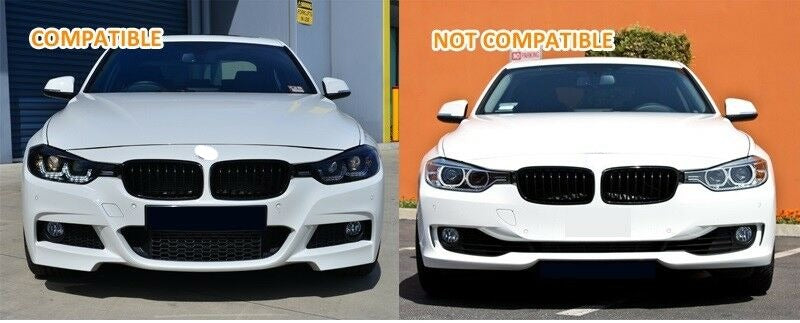 PERF style kit for BMW F30 3 series with M-Tech OEM kit. Set include: