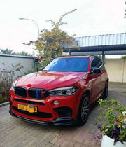 BMW F85 X5m Carbon Fiber Body Kit Front Lip Side Skirts Rear Diffuser