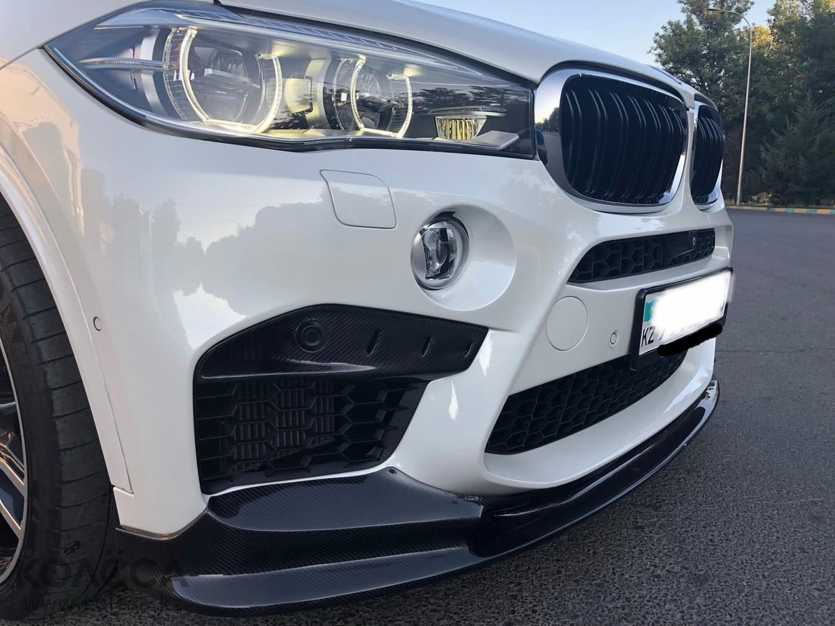BMW F85 X5m Carbon Fiber Body Kit Front Lip Side Skirts Rear Diffuser