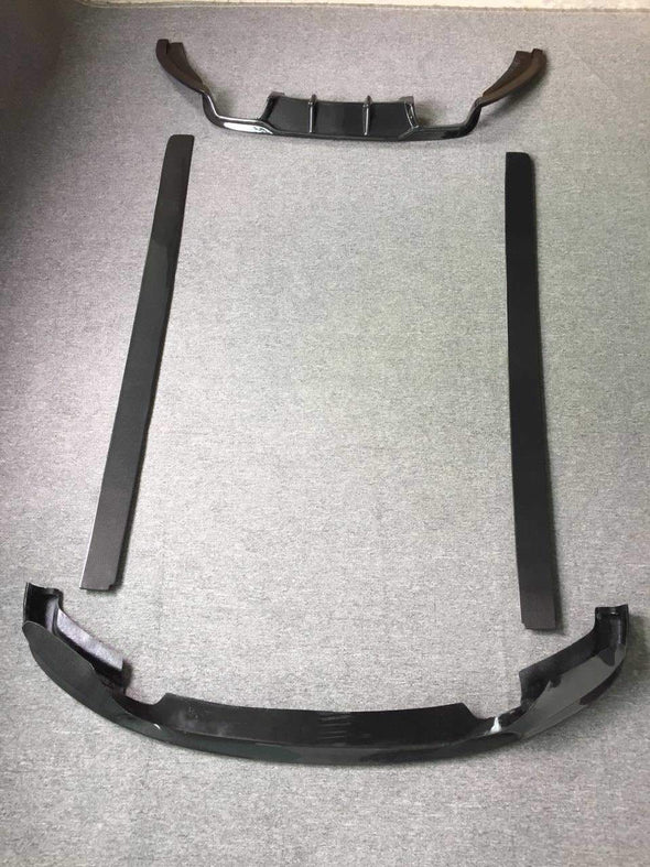 BMW F85 X5m Carbon Fiber Body Kit Front Lip Side Skirts Rear Diffuser