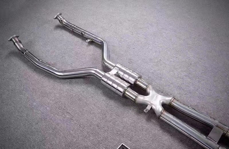 Forza Performance Aggressive sporty sound VALVED EXHAUST CATBACK MUFFLER for BMW M3, E90, E92, E93 4.0 