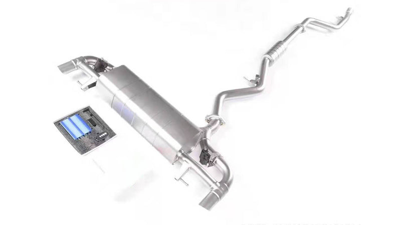 VALVED EXHAUST CATBACK MUFFLER for BMW 3 SERIES G20 SEDAN 2019+ (2.0T)