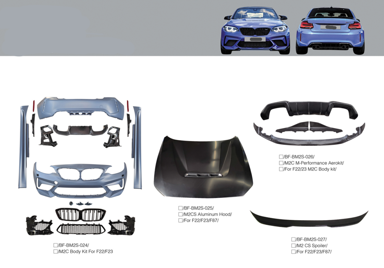 M2C body kit m2 for F22 F23