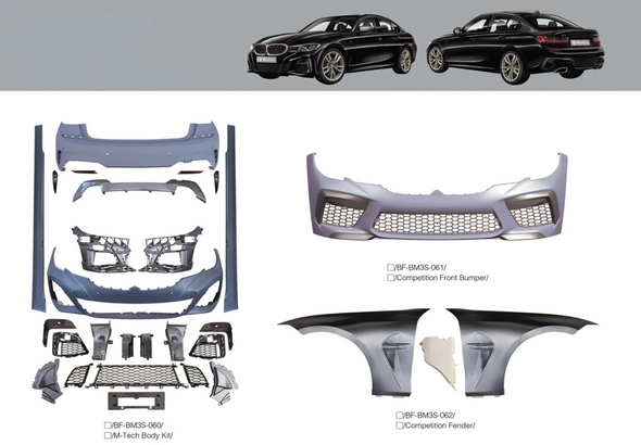 Body Kit for BMW 3 Series G20/G28 M-Tech 