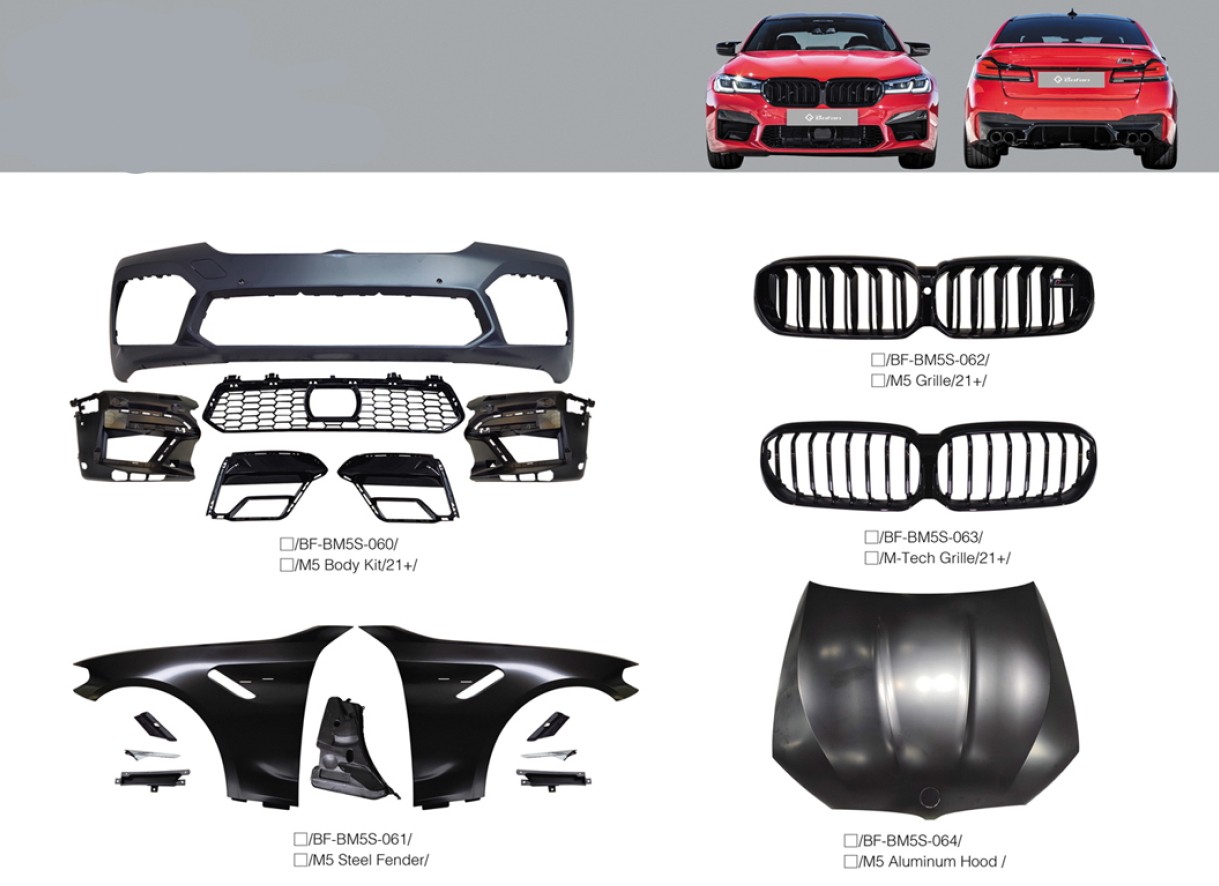 TO CUSTOM HOOD GRILLE  FOR BMW G30 