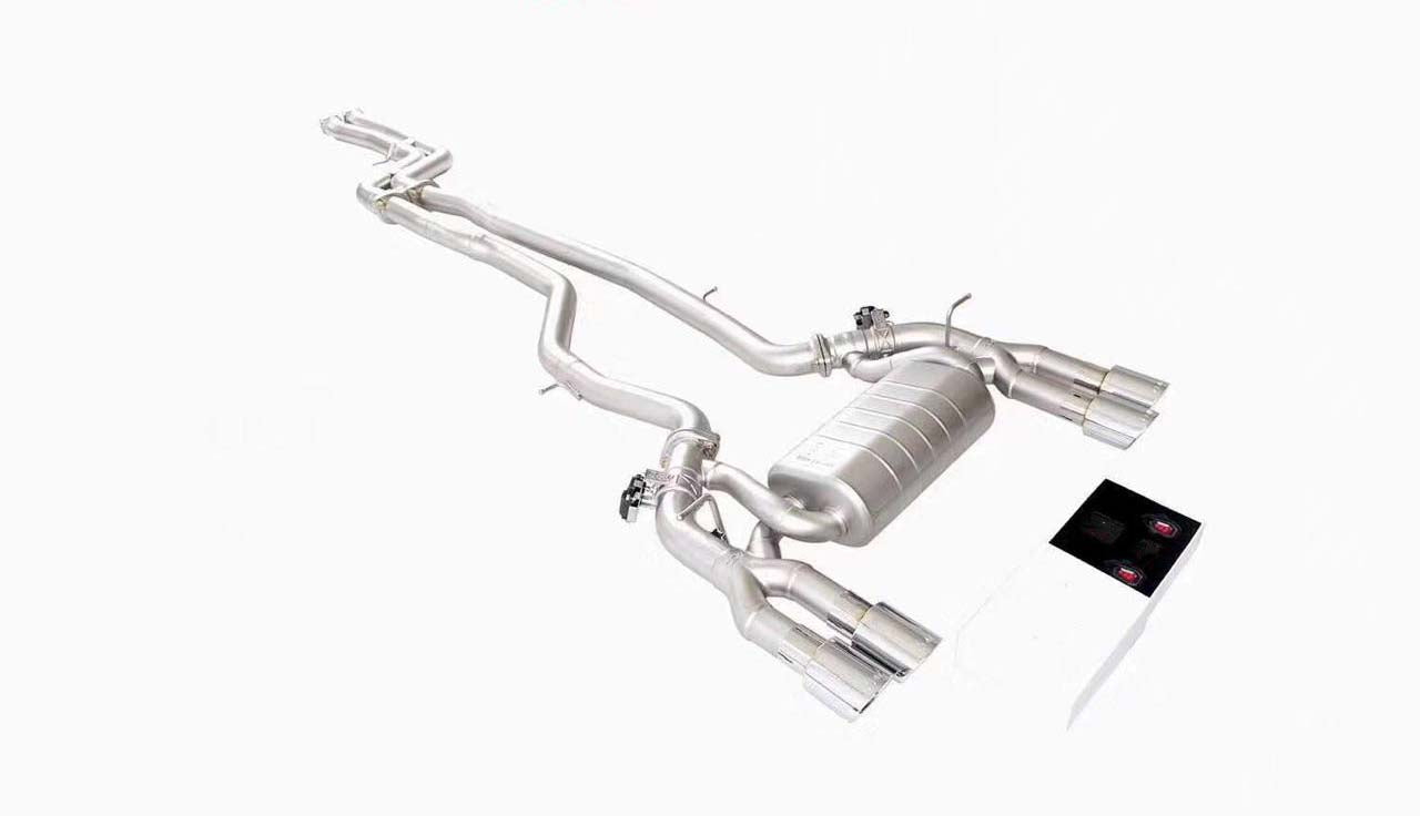 VALVED EXHAUST CATBACK MUFFLER for BMW M2 F87 3.0T 2018+
