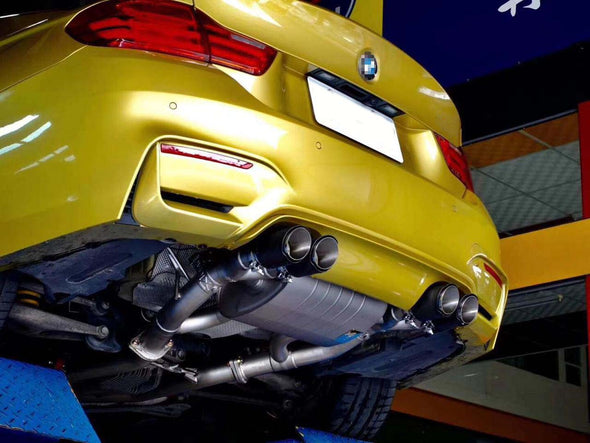 VALVED EXHAUST CATBACK MUFFLER for BMW M3/M4 (F82/F83) 3.0T 2014-2018