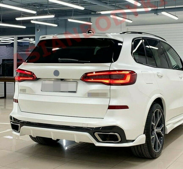 body kit X5 G05 paradigm 2019+ plastic front lip side skirts rear diffuser two spoilers