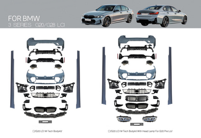 M-Tech Body Kit For BMW 3 Series G20 | G28 2022+