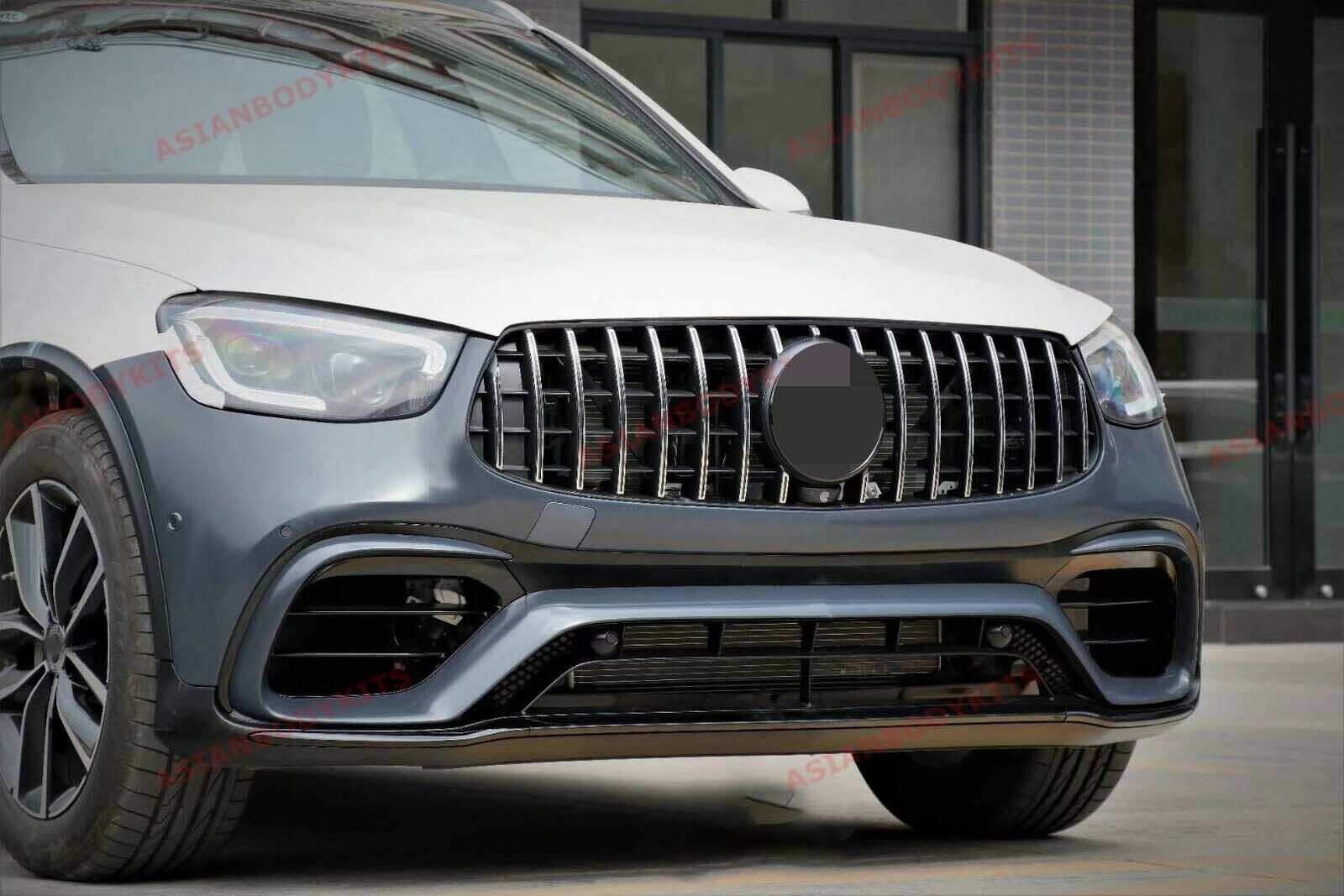 BODYKIT for MERCEDES BENZ GLC X253 AMG 2020+ FRONT BUMPER REAR DIFFUSER