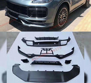 BODY KIT PORSCHE CAYENNE E3 TURBO FRONT LIP DIFFUSER SPOILER
