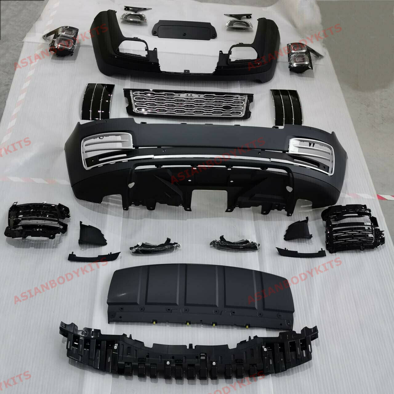BODY KIT for RANGE ROVER VOGUE L405 2018+ SVA BUMPER Front grille TAIL LIGHTS