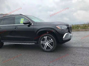 Body kit for Mercedes Benz GLS X167 GLS Maybach 2020+ Set include:  Front bumper assembly Front grille Front fender flares Rear fender flares Rear bumper assembly Material: ABS plastic  NOTE: Professional installation is required  SHIPPING NOTE: WE SHIP WORLDWIDE to LOCAL INTERNATIONAL AIRPORT only!!! NOT DOOR TO DOOR