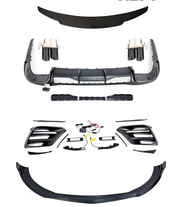 BODY KIT for MERCEDES BENZ S-Class W223 2021+ FRONT LIP SPLITTERS REAR DIFFUSER EXHAUST TIPS SPOILER