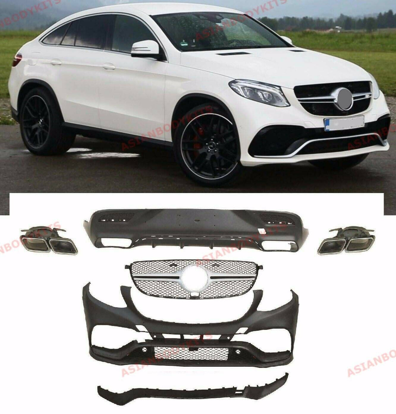 BODY KIT for Mercedes Benz GLE COUPE 63 AMG (C292)