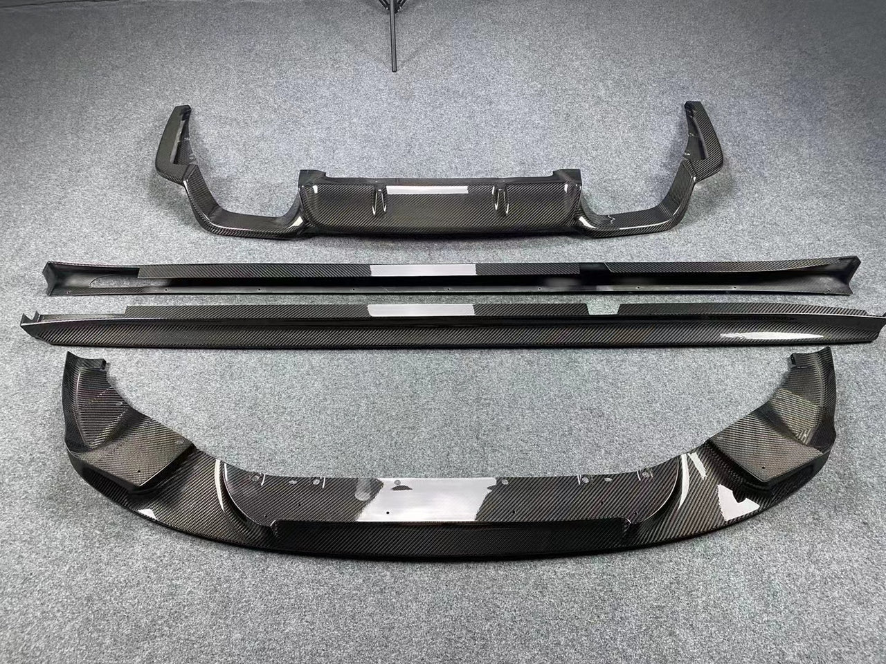 BODY KIT for BMW X3M F97 X4M F98 FRONT LIP SIDE SKIRTS REAR DIFFUSER