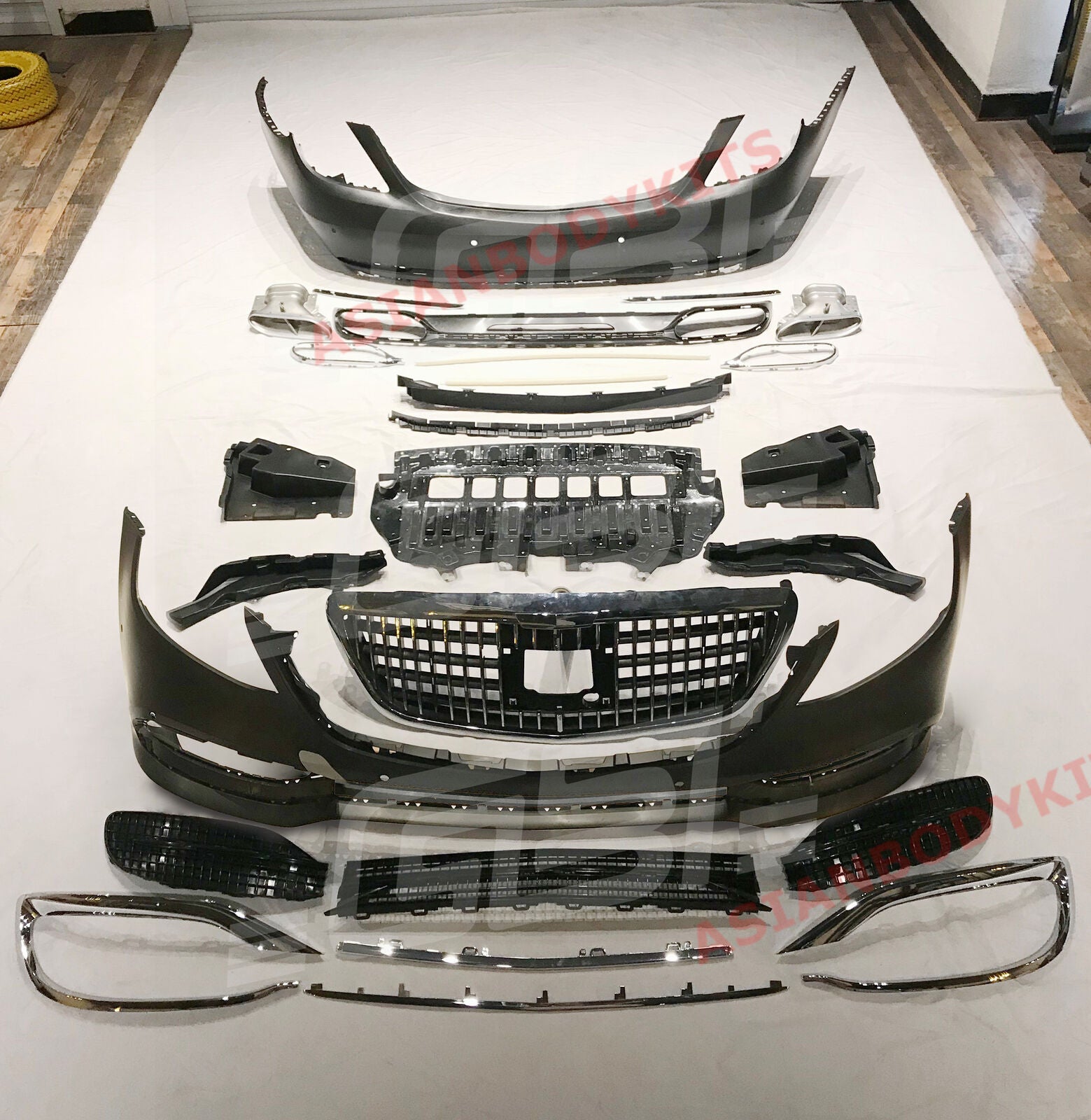 BODY KIT for Mercedes Benz W222 S-Class Maybach FACELIFT 2018+