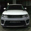 CONVERSION L494 SVR WIDE BODY KIT for LAND ROVER RANGE ROVER SPORT L494 2013 - 2017 FORZA PERFORMANCE Custom Fit
Set includes:

Front Bumper Assembly
Front Grille
Front Fenders
Fender Flares
Side Grilles
Rear Bumper Assembly
Muffler Tips
Material: Plastic PP + Steel

NOTE: Professional installation is required.