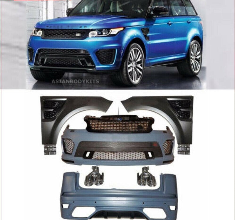 CONVERSION L494 SVR WIDE BODY KIT for LAND ROVER RANGE ROVER SPORT L494 2013 - 2017