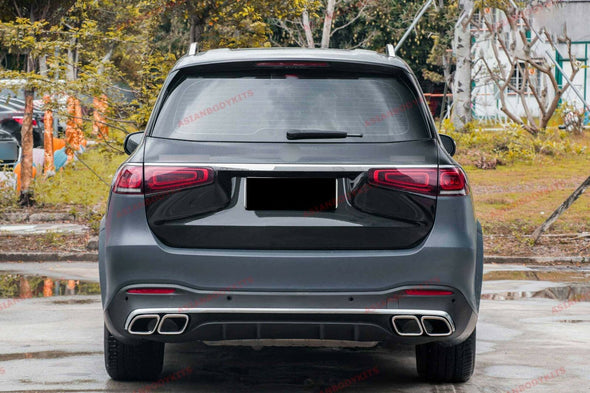 BODY KIT for MERCEDES BENZ GLS X167 GLS63 AMG 2020+ FRONT BUMPER FRONT GRILLE REAR BUMPER DIFFUSER EXHAUST TIPS