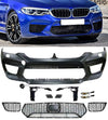 M5 BODY KIT for BMW 5-SERIES G30 FRONT BUMPER REAR DIFFUSER  Set includes: Front Bumper with mesh, fake radar cover and PDC holes Rear Diffuser