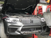 M5 BODY KIT for BMW 5-SERIES G30 FRONT BUMPER REAR DIFFUSER  Set includes: Front Bumper with mesh, fake radar cover and PDC holes Rear Diffuser