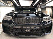 M5 BODY KIT for BMW 5-SERIES G30 FRONT BUMPER REAR DIFFUSER  Set includes: Front Bumper with mesh, fake radar cover and PDC holes Rear Diffuser